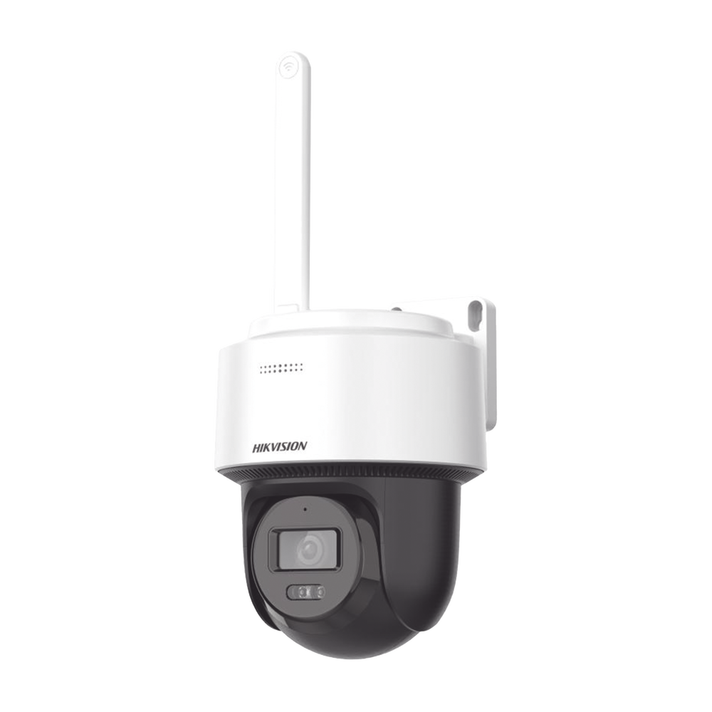[FlexVu] PT IP 4 Megapixel / Lente 4 mm / 30 mts IR / Exterior IP66 / Wi-Fi / dWDR / H.265+ / ACUSENSE Lite / Autoseguimiento / Micrófono y Bocina Interconstruido / Micro SD / Se Conecta Directo a la App de Hik-Connect / Montaje Techo o Pared