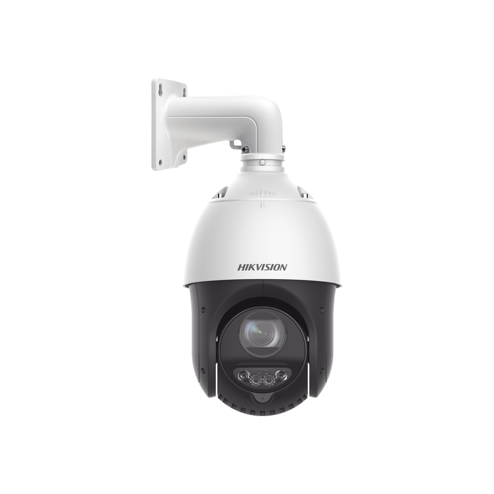 PTZ IP 8 Megapixel / 25X Zoom / 100 mts IR / 2 Micrófonos Integrados / Bocina Integrada / Exterior IP67 / DARKFIGHTER / ACUSENSE / Detección Facial / WDR 120 dB / HLC / EIS / PoE+ / Micro SD