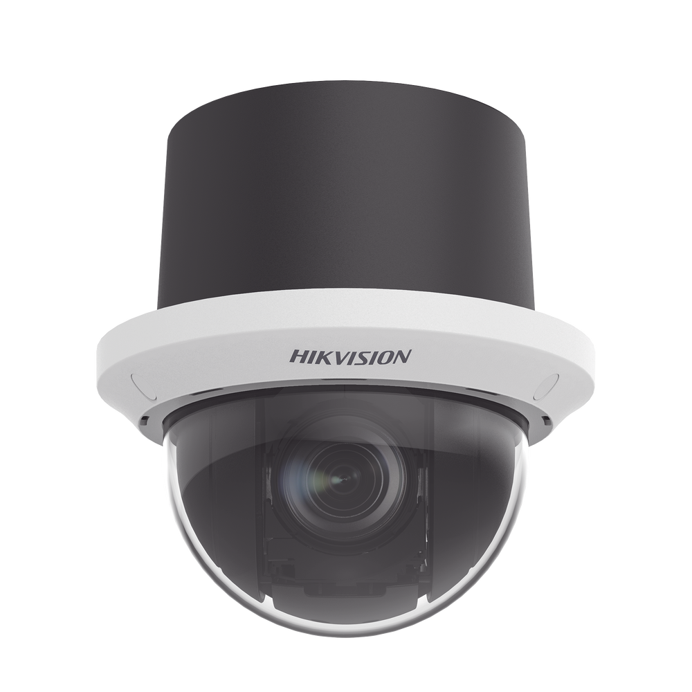 PTZ IP 8 Megapixel / 25X Zoom / Uso en Plafon / IP54 / DARKFIGHTER / ACUSENSE (Evita Falsas Alarmas) / WDR 120 dB / Audio y Alarmas I/O / HLC / EIS / PoE+ / Micro SD