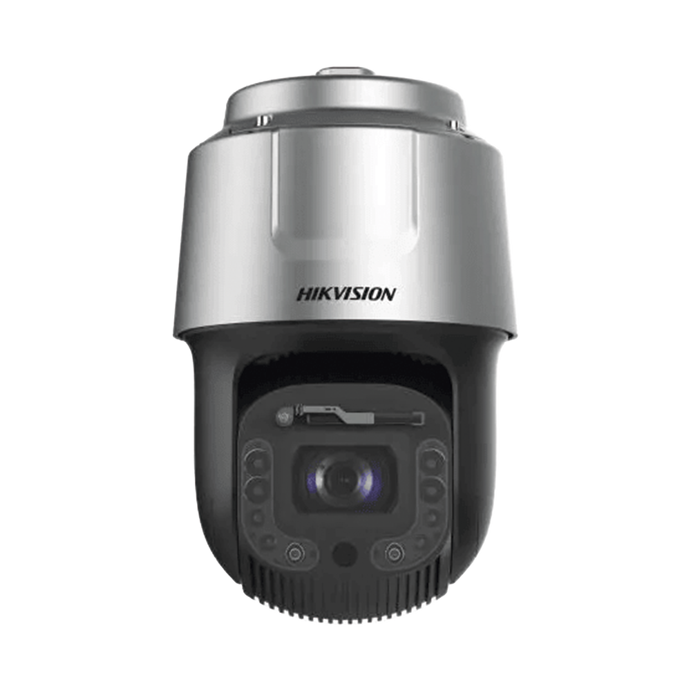PTZ IP 4 Megapixel / 42X Zoom / 400 mts IR / AutoSeguimiento 3.0 / WDR 140 dB / EIS / Deep Learning / Exterior IP67 / IK10 / Rapid Focus / Hi-PoE / Wiper / Micro SD