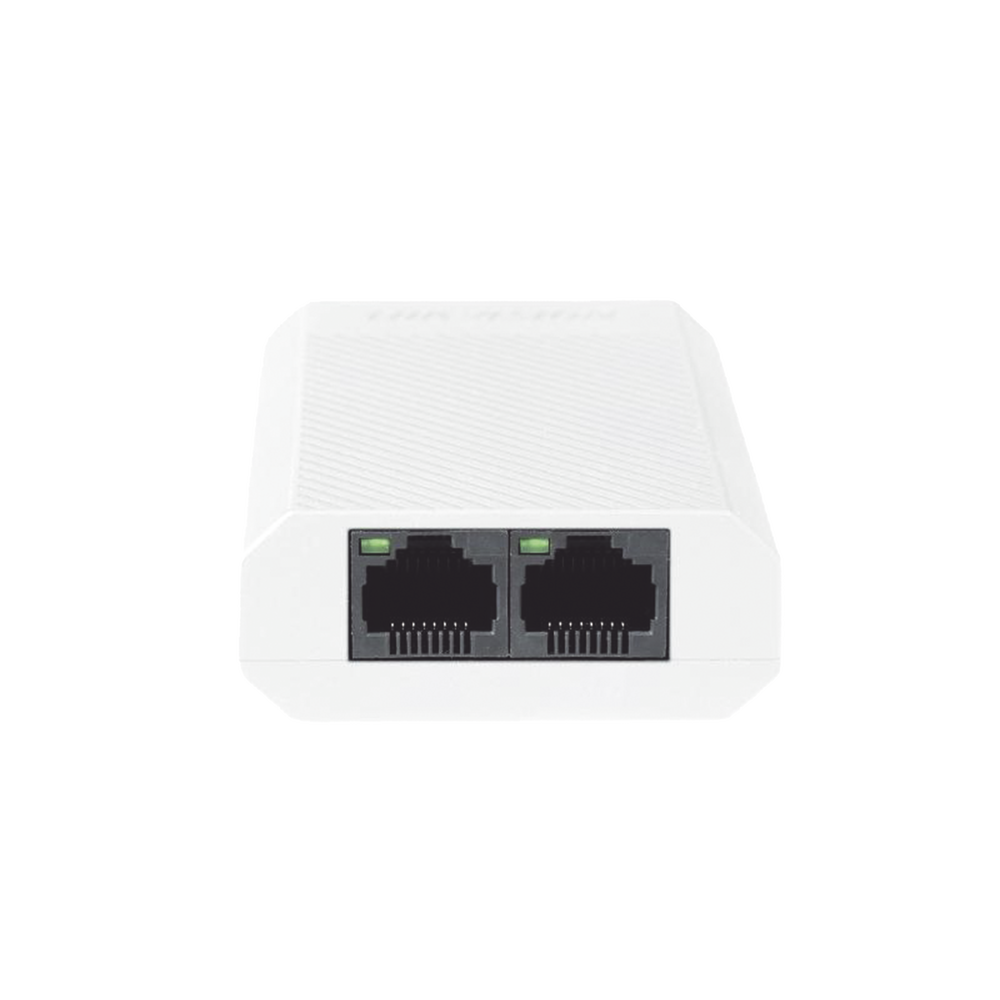 Extensor PoE+ (30 Watts Entrada) / 1000 Mbps con 2 Salidas PoE+ (30 Watts Totales de Salida) / Uso Interior / Podemos Alimentar 2 Cámaras IP