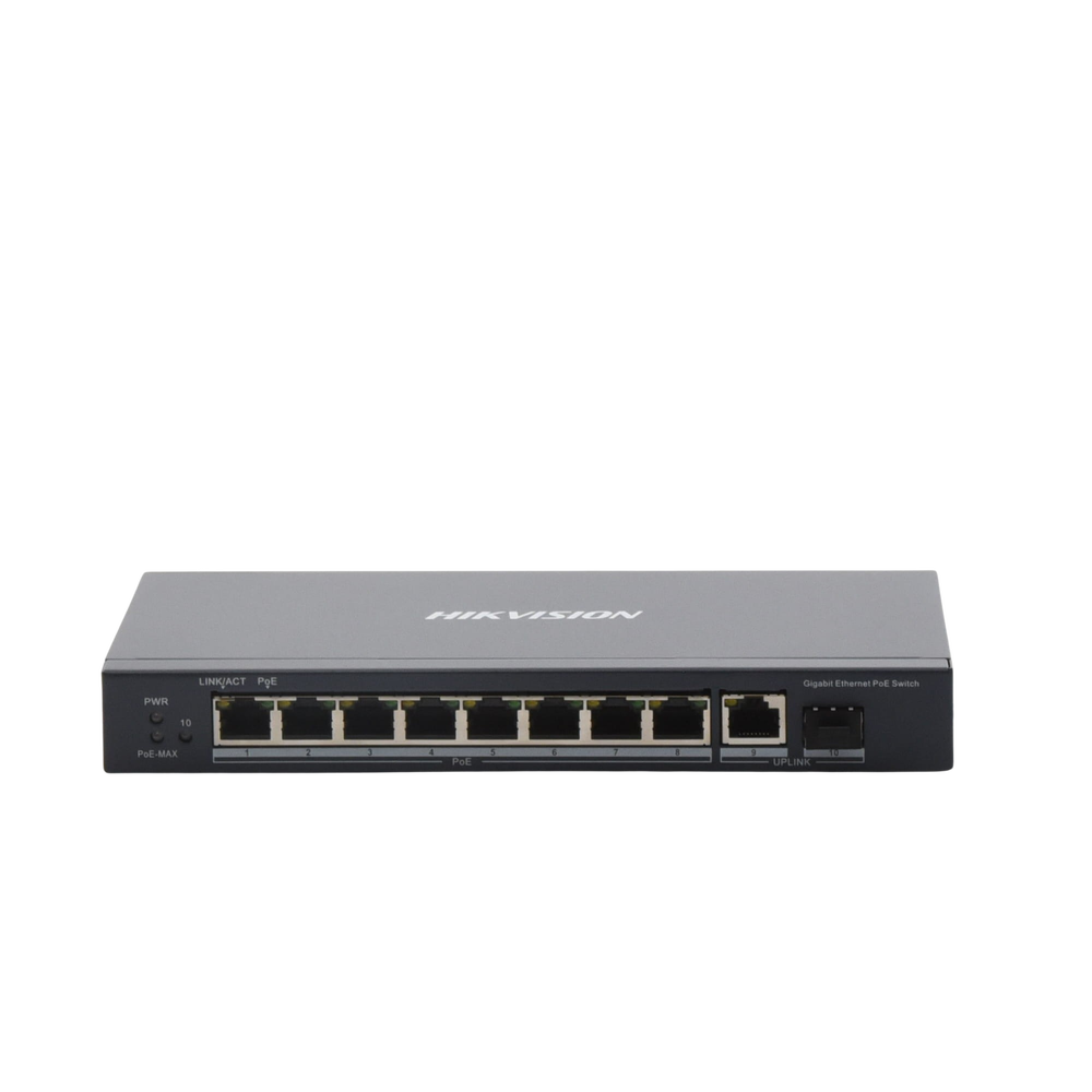 Switch Gigabit PoE+ / No Administrable / 8 Puertos 1000 Mbps PoE+ / 1 Puerto 1000 Mbps de Uplink + 1 Puerto SFP / 110 Watts - Image 4