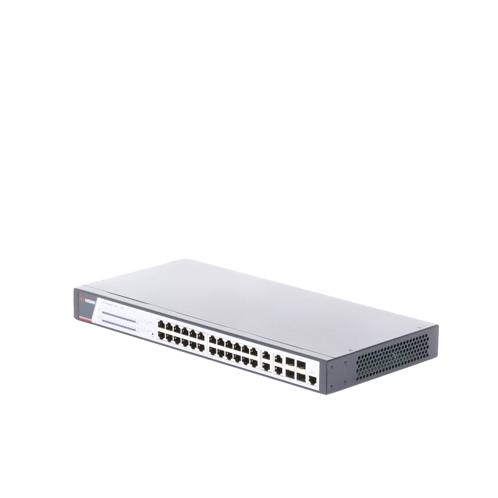 Switch Gigabit PoE+ / Administrable / 24 Puertos 1000 Mbps PoE+ / 4 Puertos 1000 Mbps + 4 Puertos SFP de Uplink / 370 Watts / Soporta IGMP - Image 3