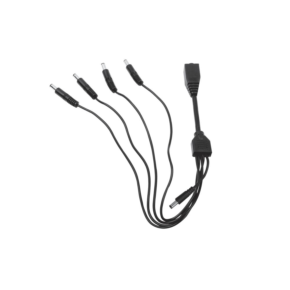 Cable con 5 V?as para Alimentar 4 C?maras TurboHD y DVR TurboHD Epcom / Hikvision