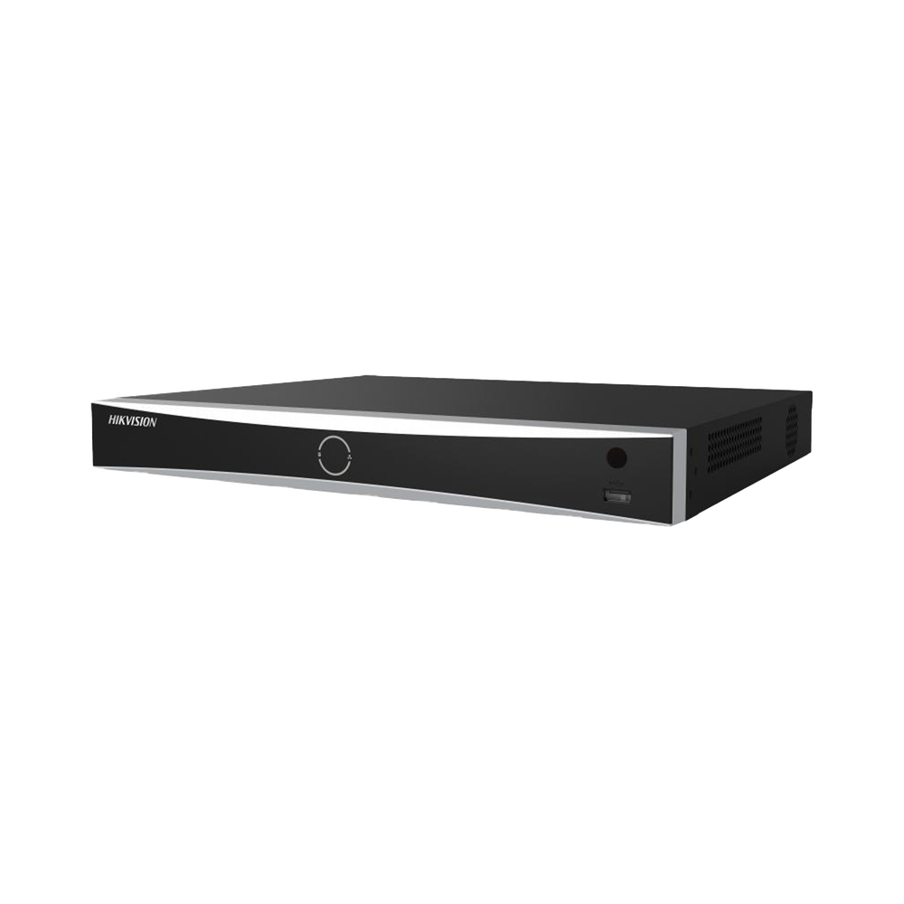 [Acusearch] NVR 12 Megapixel (4K) / 8 canales IP / 8 Puertos PoE+ / AcuSense (Evita Falsas Alarmas) / Reconocimiento Facial / 2 Bahías de Disco Duro / HDMI en 4K / Alarmas I/O / 300 Metros PoE Modo Extendido