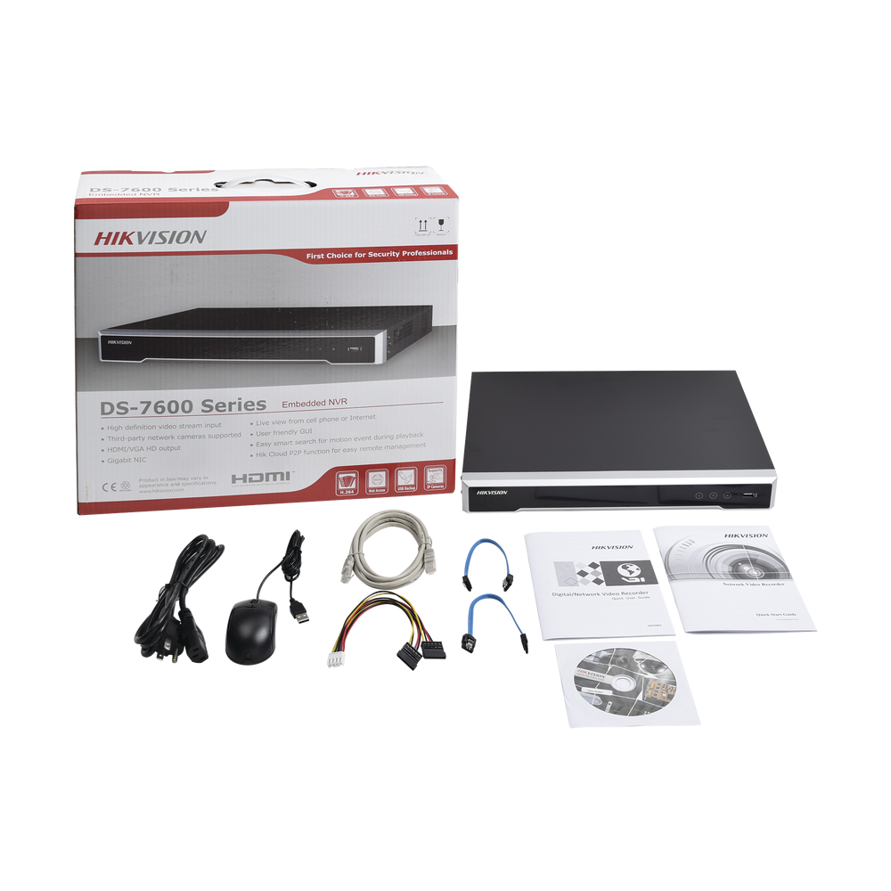 NVR 8 Megapixel (4K) / 16 canales IP / 16 Puertos PoE+ / Soporta Cámaras con AcuSense / 2 Bahías de Disco Duro / Switch PoE 300 mts / HDMI en 4K - Image 5