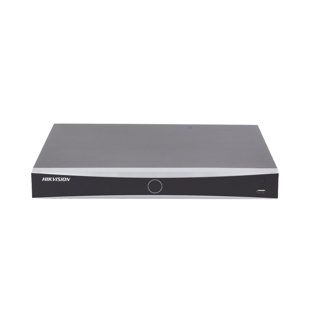 (ACUSENSE / Evita Falsas Alarmas) NVR 12 Megapixel (4K) / Reconocimiento Facial / 16 Canales IP / Base de Datos / 16 Puertos PoE+ / 2 Bahías de Disco Duro / Switch PoE 300 mts Modo Extendido / Soporta Funcion de Time Lapse - Image 2