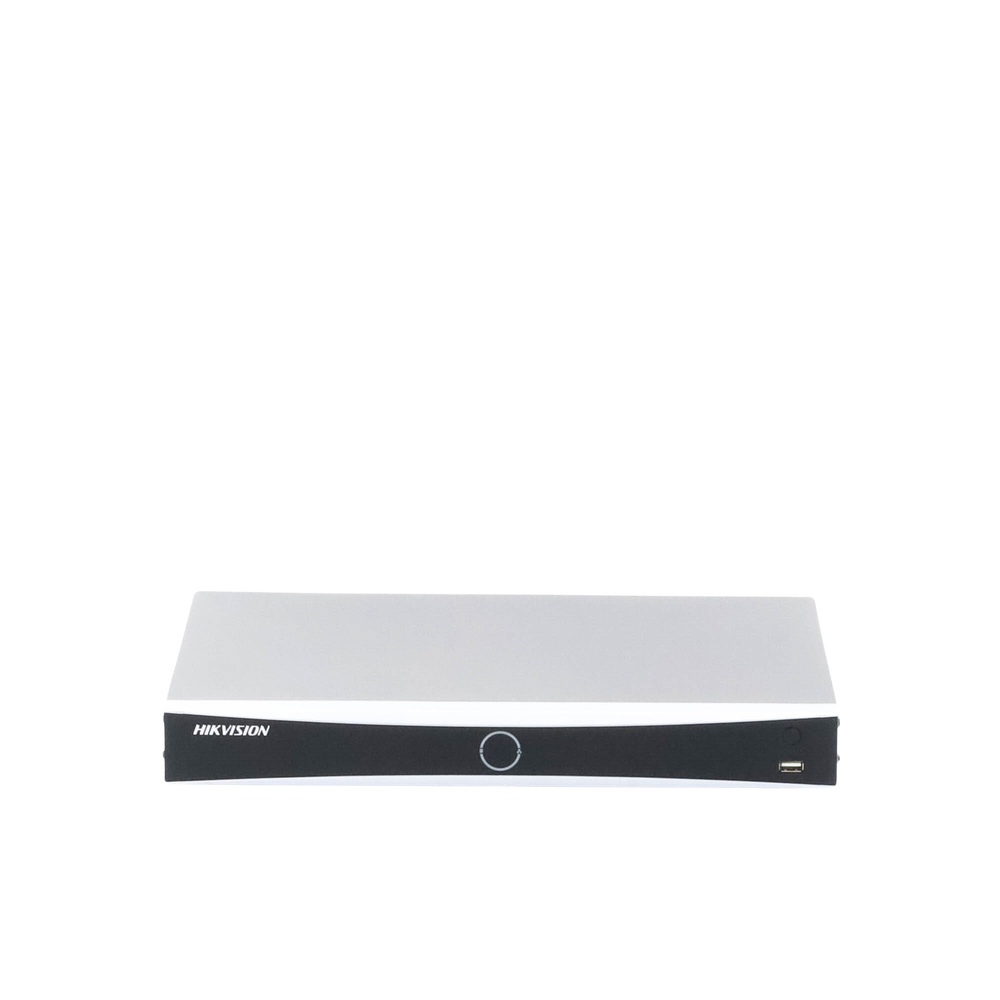 NVR 12 Megapixel (4K) / 16 Canales IP / 16 Puertos PoE+ / Reconocimiento Facial / AcuSense (Evita Falsas Alarmas) / 2 Bahías de Disco Duro / Switch PoE 300 mts / HDMI en 4K / Alarmas I/O / 300 Metros PoE Modo Extendido - Image 2