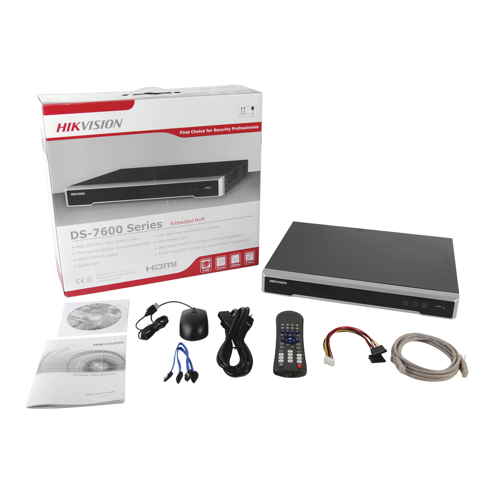 NVR 12 Megapixel (4K) / 32 canales / 16 Puertos PoE+ / Soporta Cámaras con AcuSense / Hik-Connect / 2 Bahías de Disco Duro / Switch PoE 300 mts / HDMI en 4K / Soporta POS - Image 4