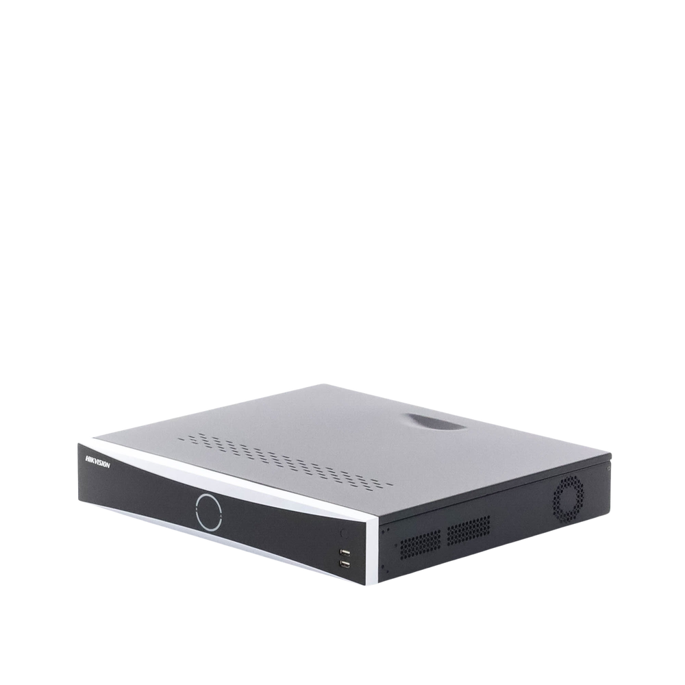 NVR 12 Megapixel (4K) / 16 canales IP / 16 Puertos PoE+ / AcuSense (Evita Falsas Alarmas) / Reconocimiento Facial / 4 Bahías de Disco Duro / Switch PoE 300 mts / HDMI en 4K / Alarmas I/O - Image 3