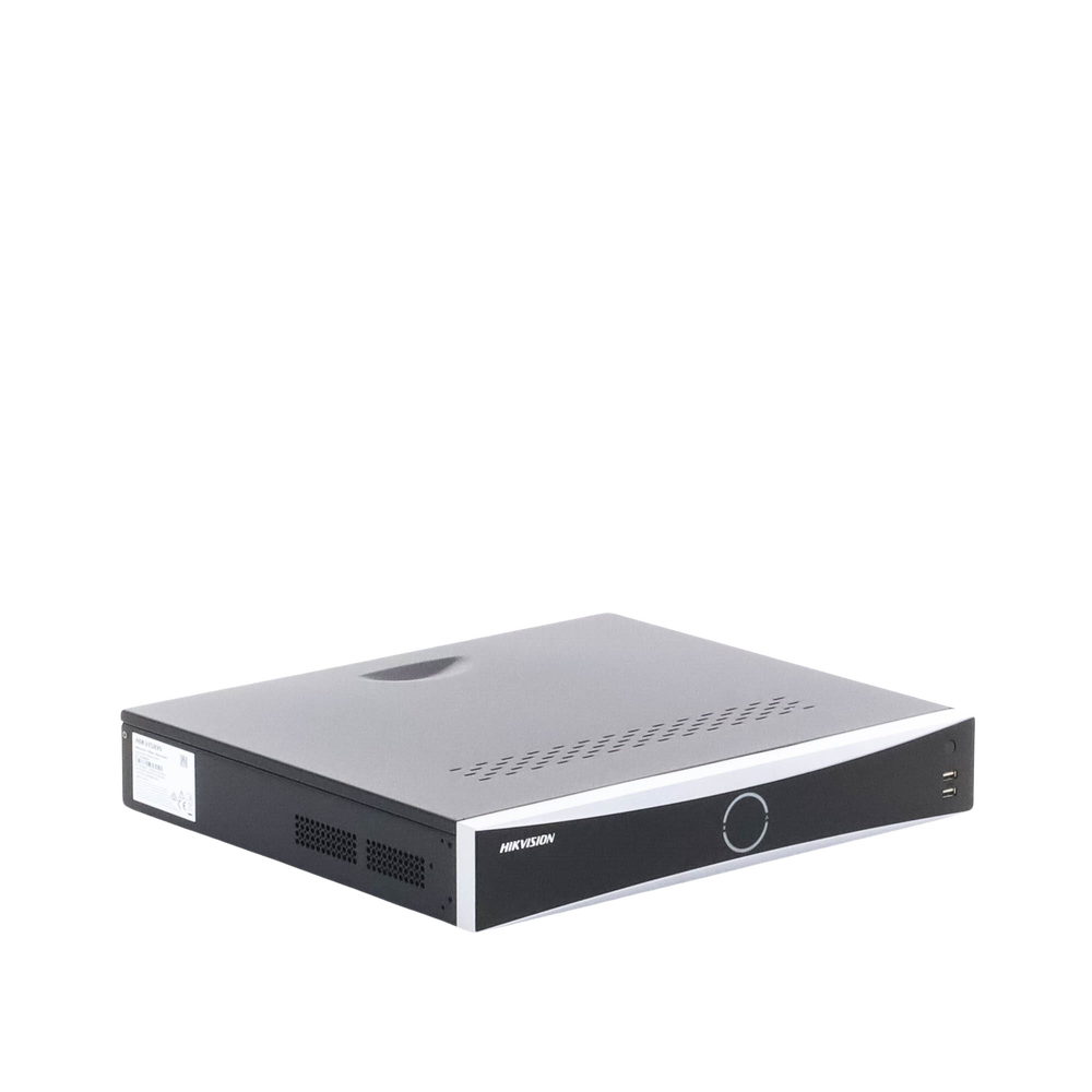 NVR 12 Megapixel (4K) / 16 canales IP / 16 Puertos PoE+ / AcuSense (Evita Falsas Alarmas) / Reconocimiento Facial / 4 Bahías de Disco Duro / Switch PoE 300 mts / HDMI en 4K / Alarmas I/O - Image 5