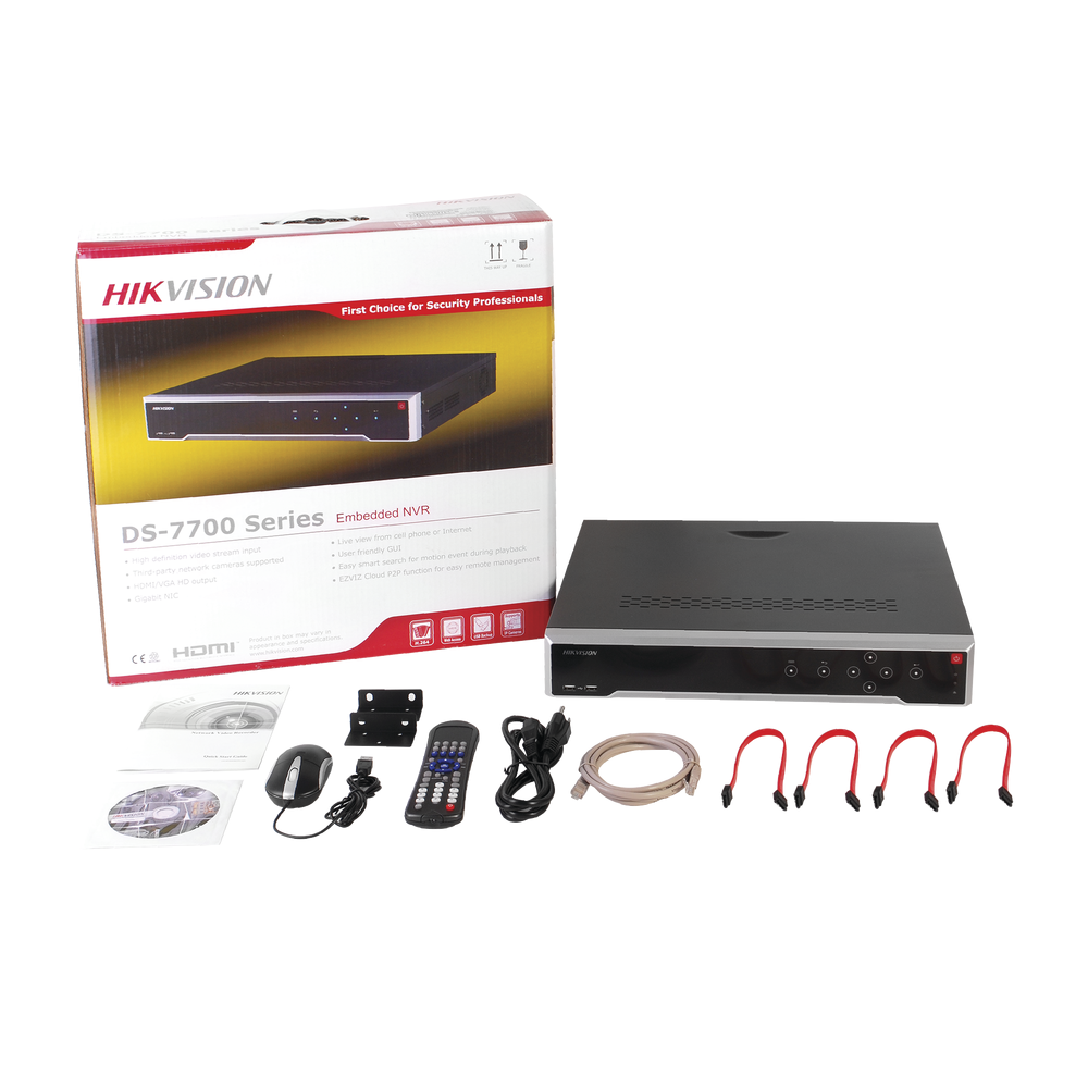 NVR 12 Megapixel (4K) / 32 Canales IP / 16 Puertos PoE+ / Switch PoE 300 mts / HDMI en 4K / Soporta POS - Image 4