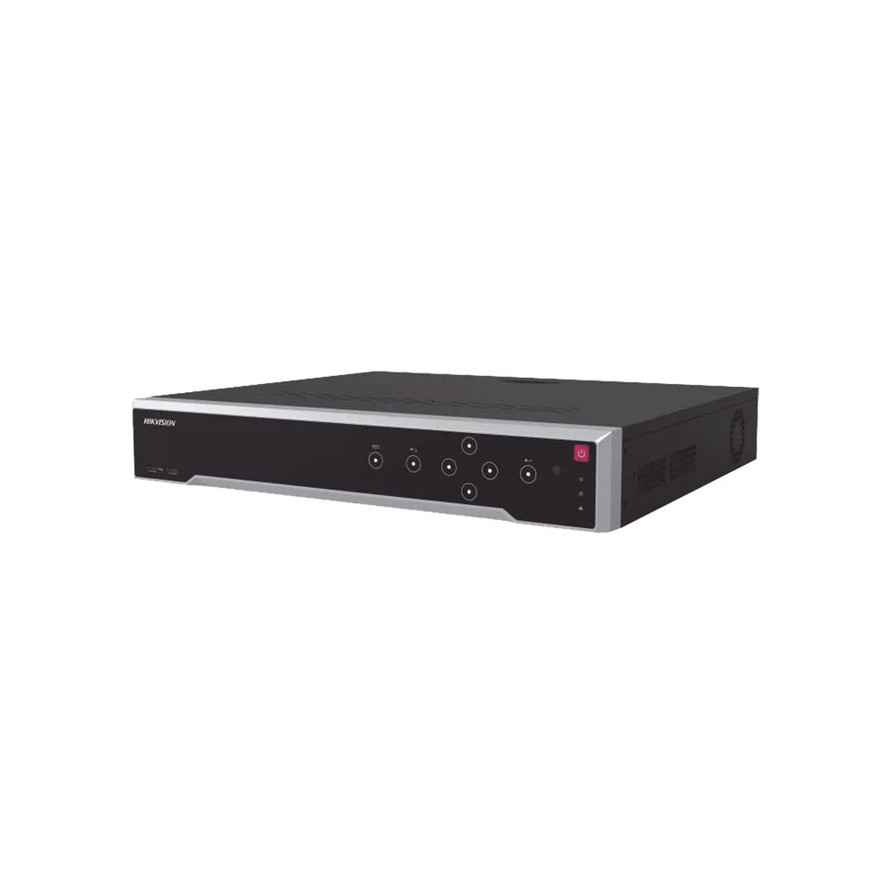 [Doble Poder de Decodificación] NVR 32 Megapixel (8K) / 32 Canales IP / 24 Puertos PoE+ / AcuSense / ANPR / Conteo de Personas / Heat Map / 4 Bahías de Disco Duro  / HDMI en 8K / Soporta POS / Alarmas I/O / Smart Search