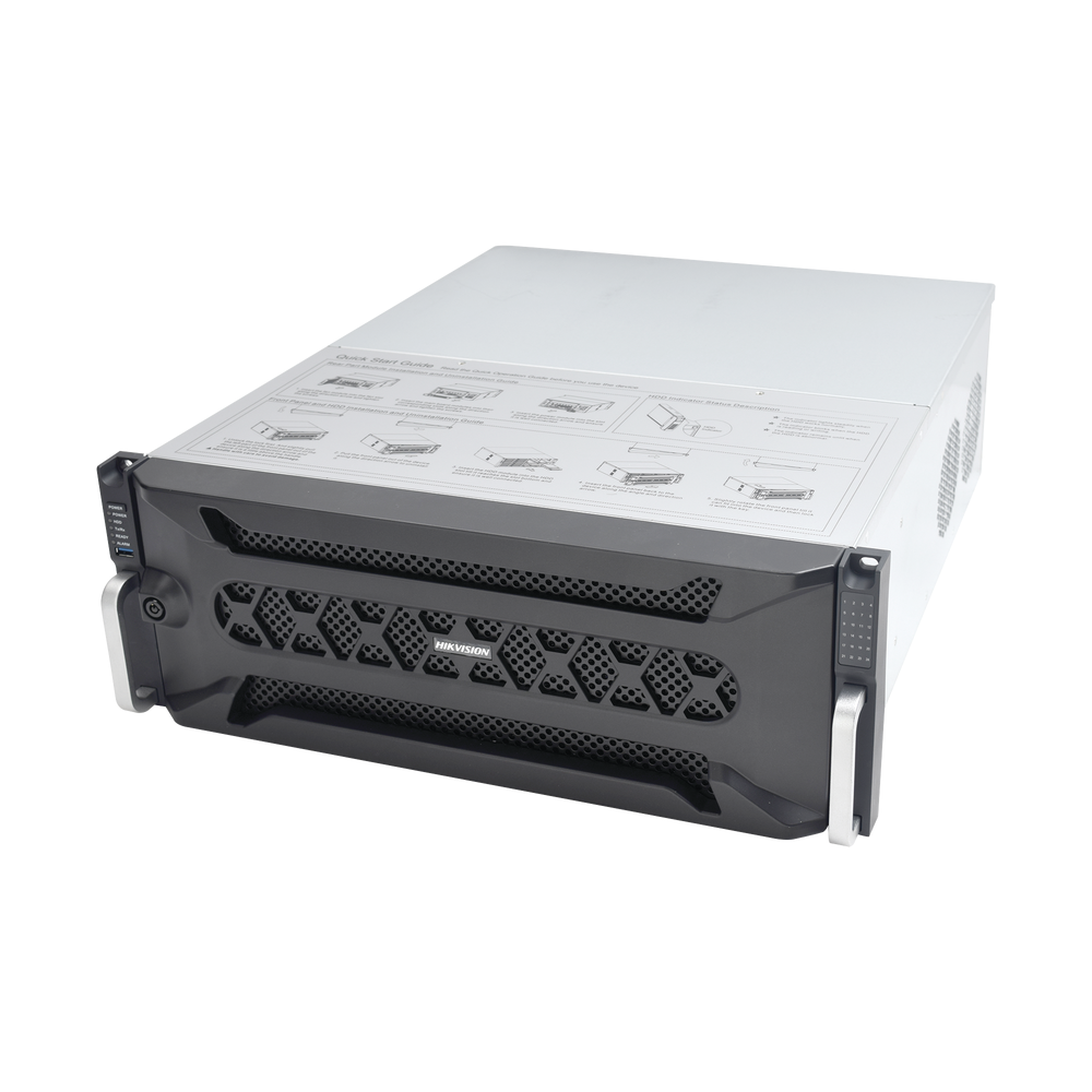 NVR 12 Megapixel (4K) / 128 canales IP / 24 Bahías de Disco Duro / 4 Puertos de Red / Soporta RAID con Hot Swap / NVR de Alto Desempeño - Image 2
