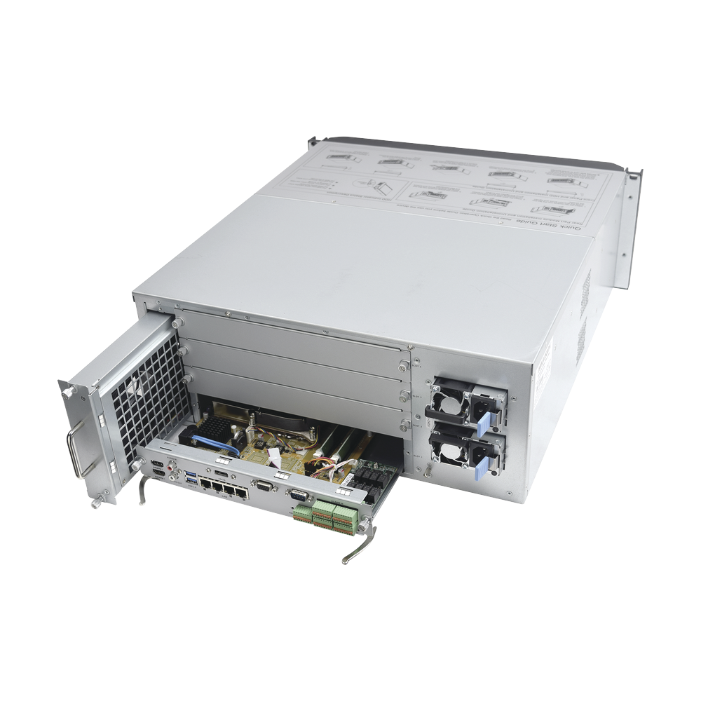 NVR 12 Megapixel (4K) / 256 canales IP / 24 Bahías de Disco Duro / 4 Puertos de Red / Soporta RAID con Hot Swap / NVR - Image 4