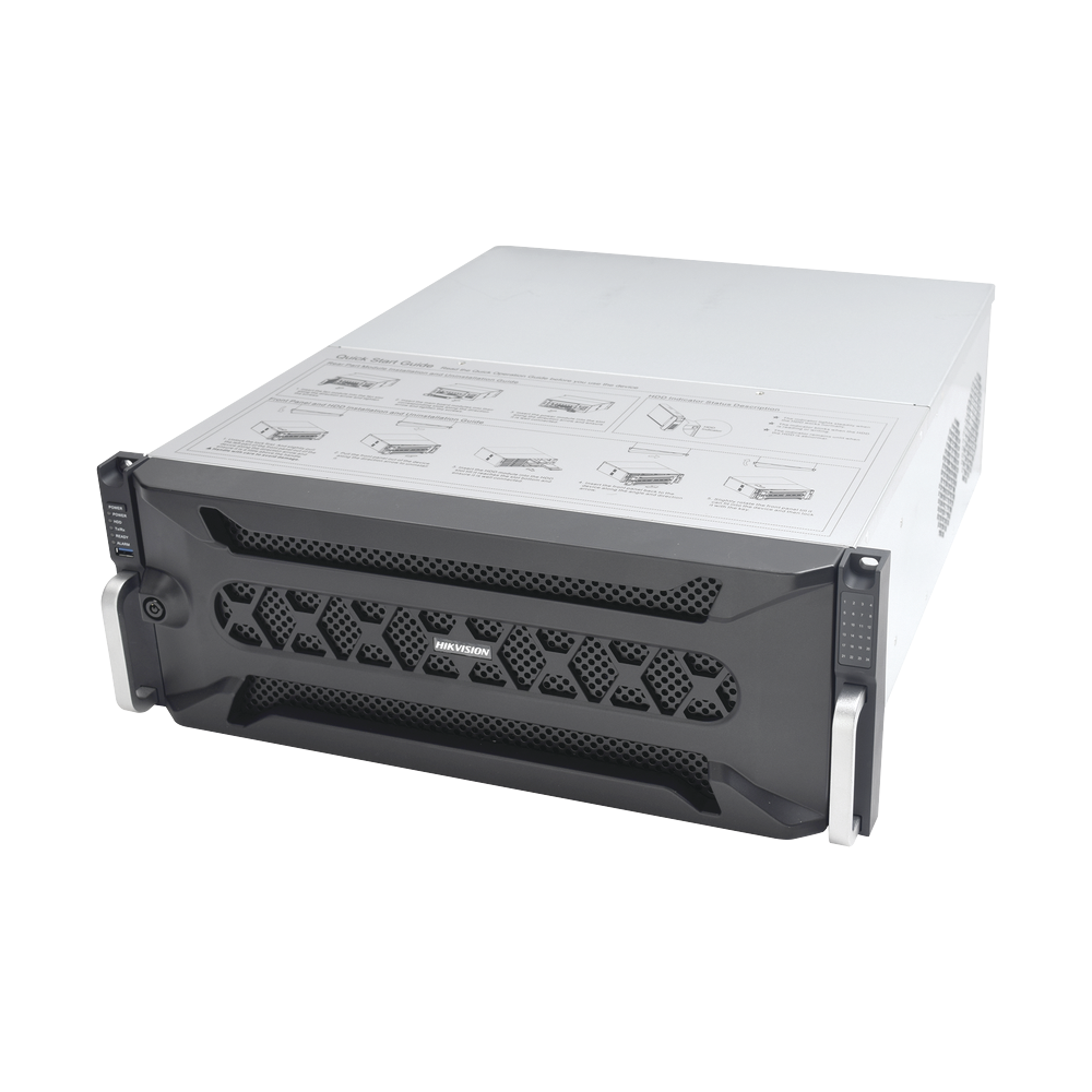 NVR 12 Megapixel (4K) / 256 canales IP / 24 Bahías de Disco Duro / 4 Puertos de Red / Soporta RAID con Hot Swap / NVR - Image 2