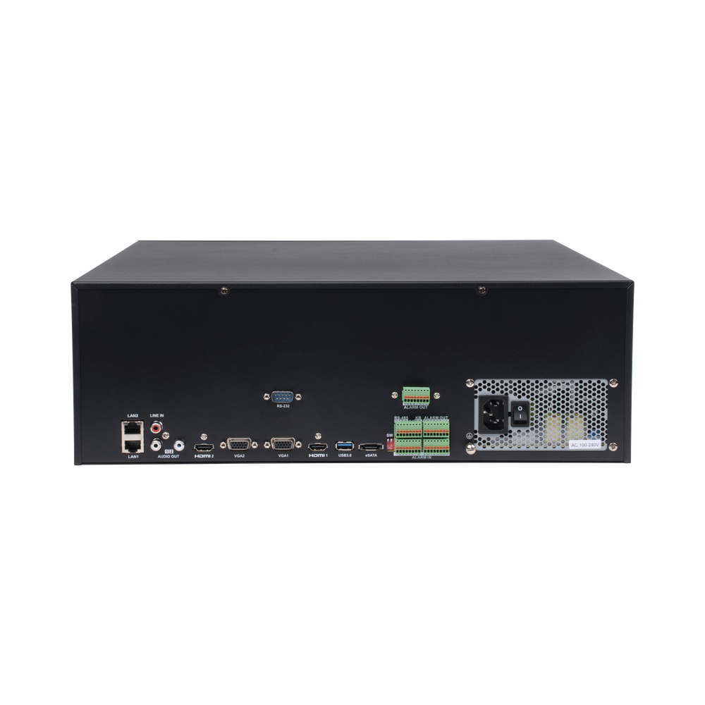 NVR 12 megapixel (4K) / 64 canales IP / Soporta Cámaras con AcuSense / 16 Bahías de Disco Duro / 2 Tarjetas de Red / Soporta RAID con Hot Swap / HDMI en 4K / Soporta POS - Image 6
