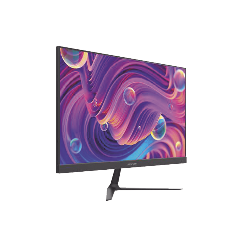 Monitor LED Full HD (1080p) de 21.5" / Ideal para CCTV, Oficina y Hogar / Entrada HDMI-VGA / Montaje VESA ( 75 X 75) / Uso 16/7 / Backlight E-LED / Ultra Delgado