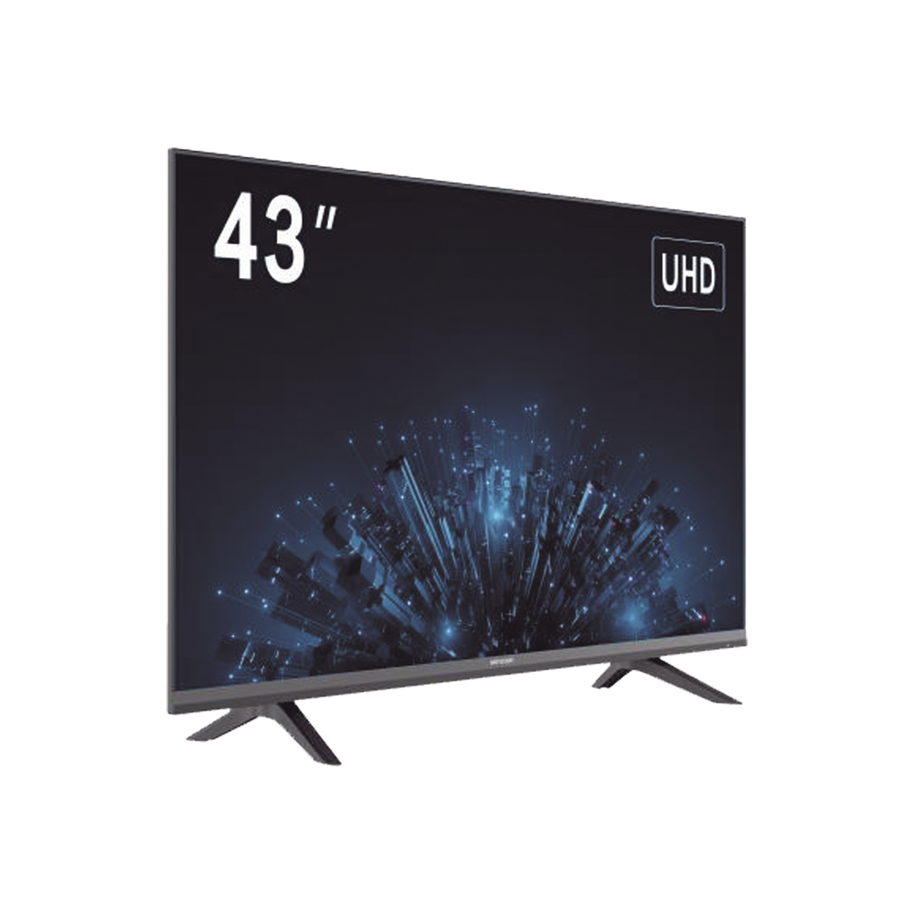 Monitor LED 4K de 43" / Ideal para Oficina y Hogar / Uso 24-7 / Entrada HDMI / Compatible con Montaje VESA (200 X 200) / Bocinas Integradas