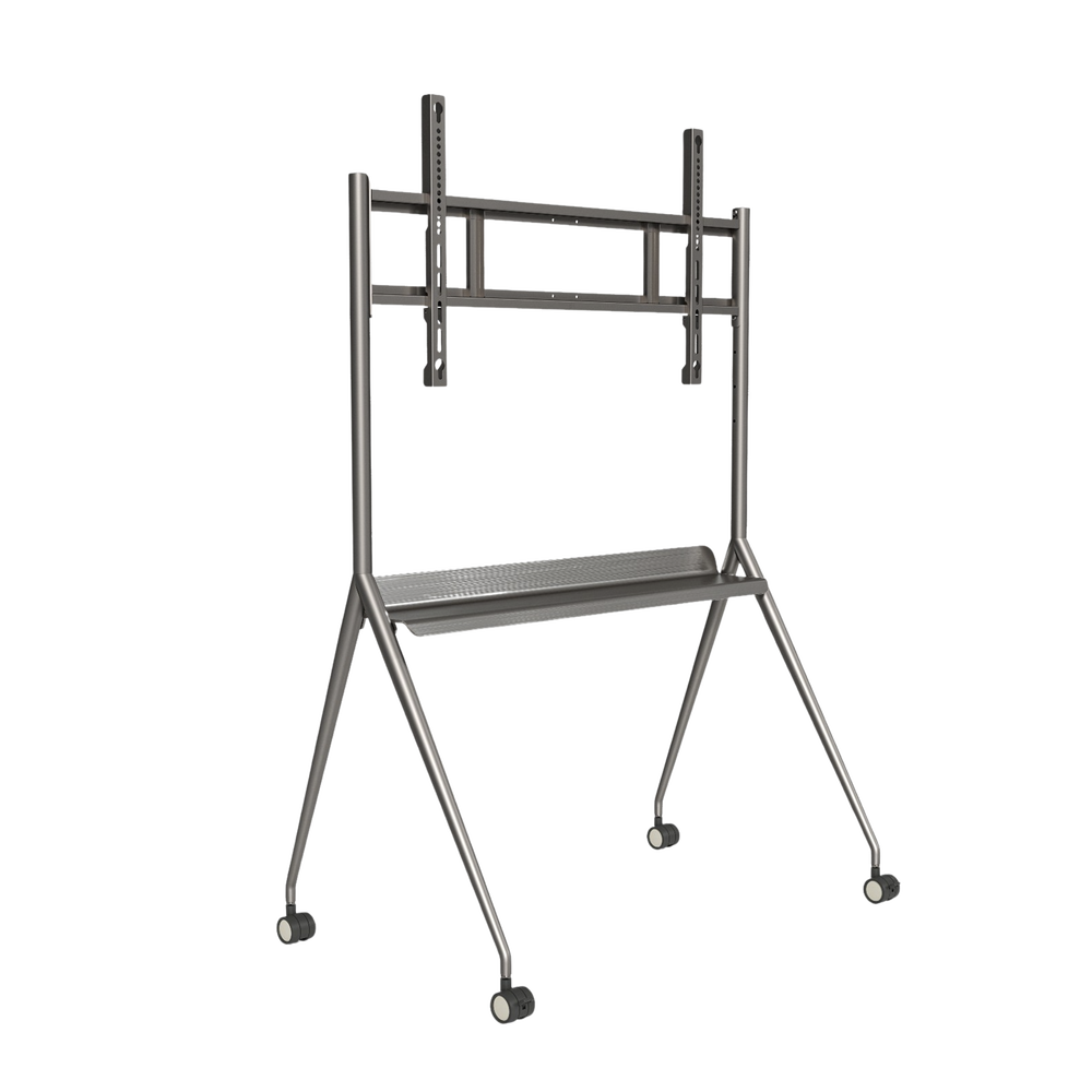 Montaje de Piso Móvil para Pantallas de 86" y 98" / Compatible con VESA / Incluye Soporte para Pantalla