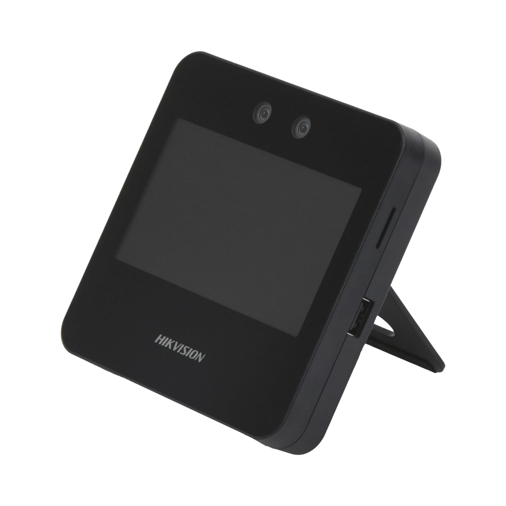 Terminal Min Moe WiFi / Touch de Reconocimiento Facial Ultra Rápido para ASISTENCIA y Control de ACCESO / 1500 Rostros y 3,000 tarjetas / Lee códigos QR / Videoportero / Detección de Cubrebocas / SIP Estandar / HIK-IA - Image 3