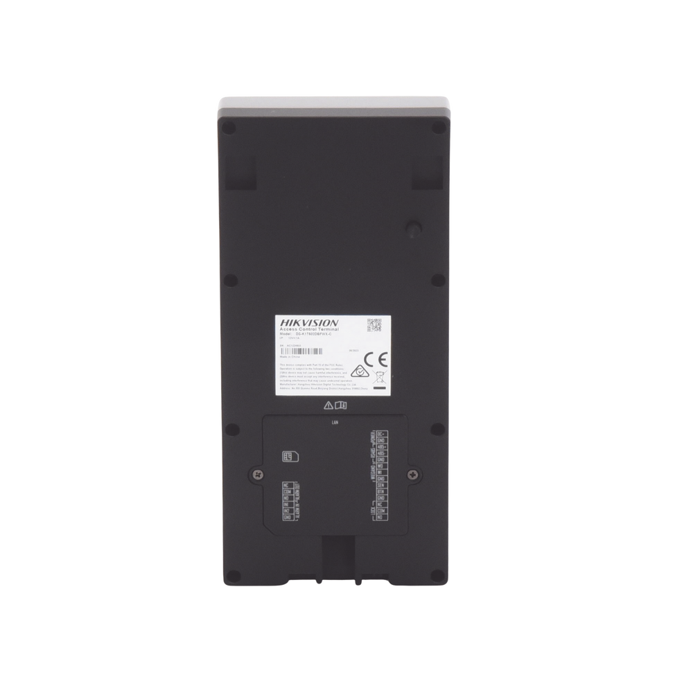 (PoE / 2 Relays) Terminal de Control de Acceso / Videoportero Multiapartamento Llamada a App / Teclado / Exterior Antivandálico IP65 & IK09 / Huella, Tarjeta, Código QR, PIN o App Hik-Connect / Cámara 2 MP compatible con NVRs - Image 4