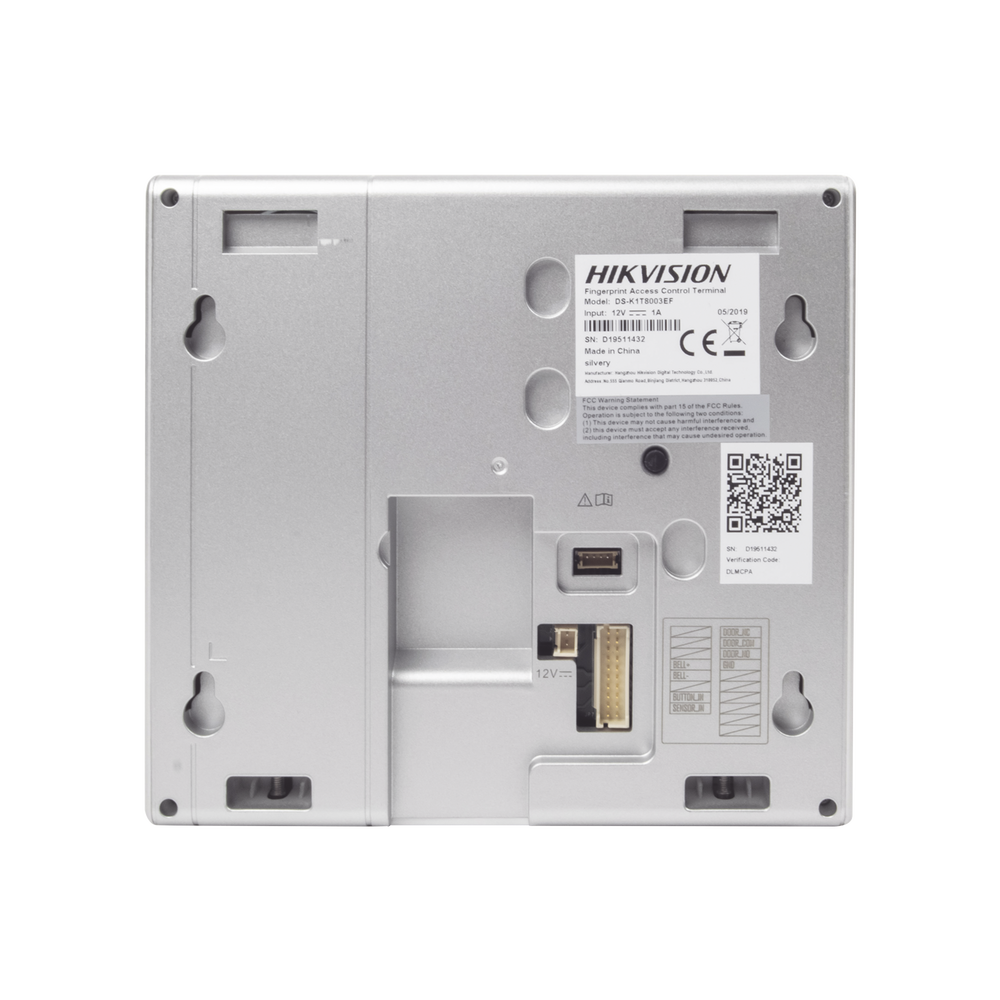 Terminal de Control de Acceso y Asistencia compatible con APP Hik-Connect (P2P) / Lectura de Huella y de Tarjetas EM / Soporta hasta 1000 Huellas / Relevador para Chapa / Software iVMS4200 - Image 7