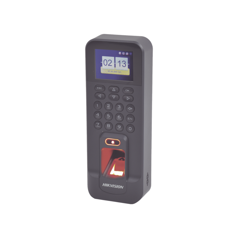 Biométrico WiFi de Acceso y Asistencia Compatible con APP Hik-Connect (P2P) / Soporta Biometrico Esclavo RS-485 / Lectura de Huella y Tarjetas EM / TCP/IP / 150,000 Eventos / Relevador para Chapa y Reportes de Asistencia - Image 2