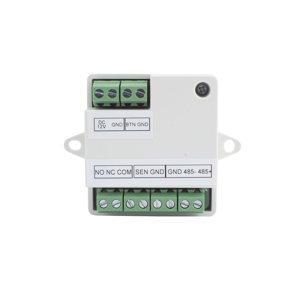 Módulo Seguro para Instalaciones SEGURAS en Controles de Acceso HIKVISION / Compatible con Biometricos Faciales Min Moe / Conexión RS-485 / Soporta Botón de Salida y Chapa - Image 2