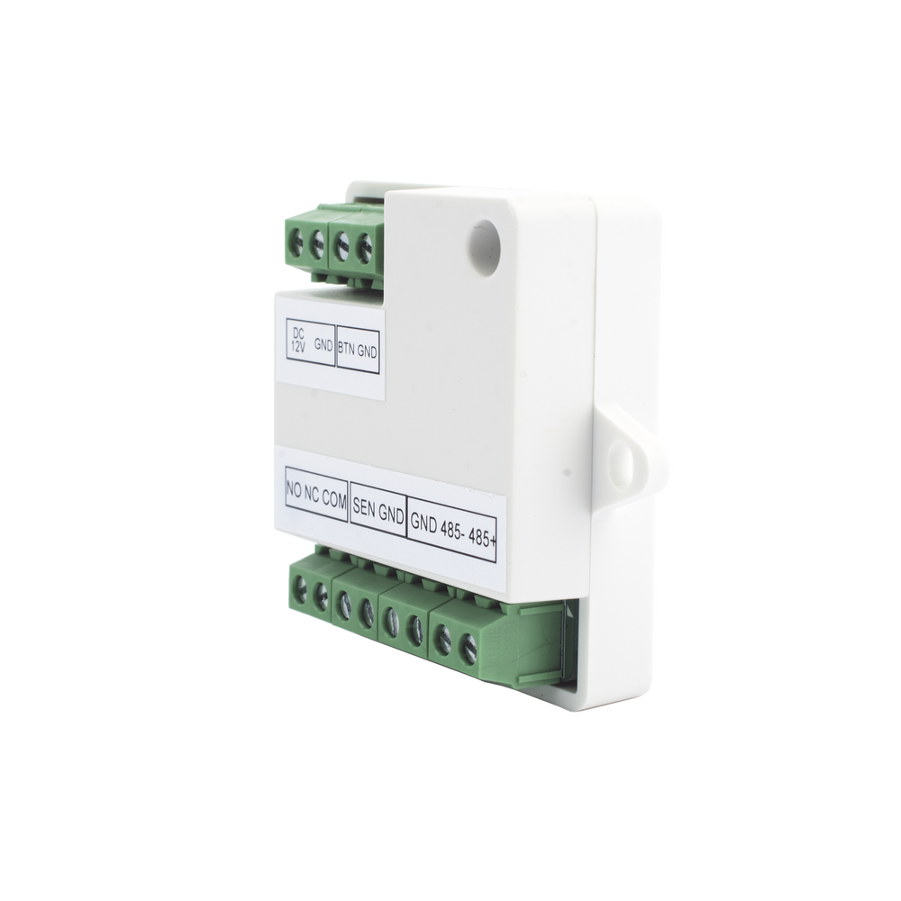 Módulo Seguro para Instalaciones SEGURAS en Controles de Acceso HIKVISION / Compatible con Biometricos Faciales Min Moe / Conexión RS-485 / Soporta Botón de Salida y Chapa - Image 3