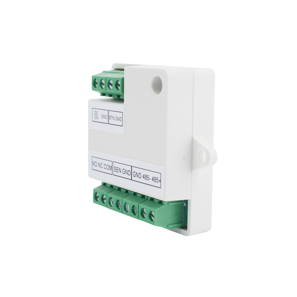 Módulo Seguro para Instalaciones SEGURAS en Controles de Acceso HIKVISION / Compatible con Biometricos Faciales Min Moe / Conexión RS-485 / Soporta Botón de Salida y Chapa - Image 5