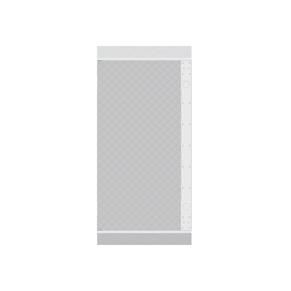 Base ADICIONAL para Torniquetes de la Serie DS-K3B631 / Añade 1 Carril de 65 cms / Requiere DS-K3B631TX-BASE650-S