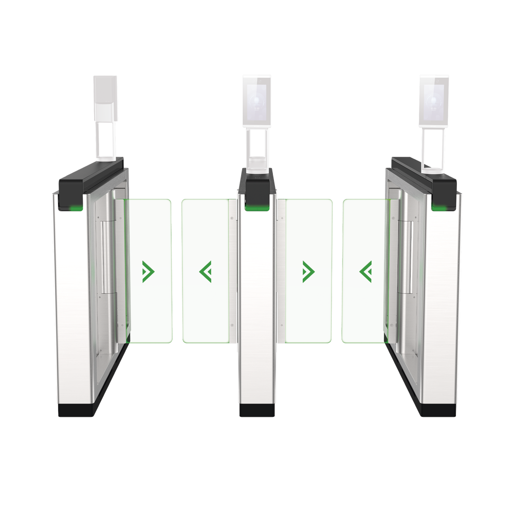 Torniquete de Apertura para Lado Izquierdo / Metal / Con 12 Pares de Detectores IR / Soporta Terminal de Reconocimiento Facial - Image 5