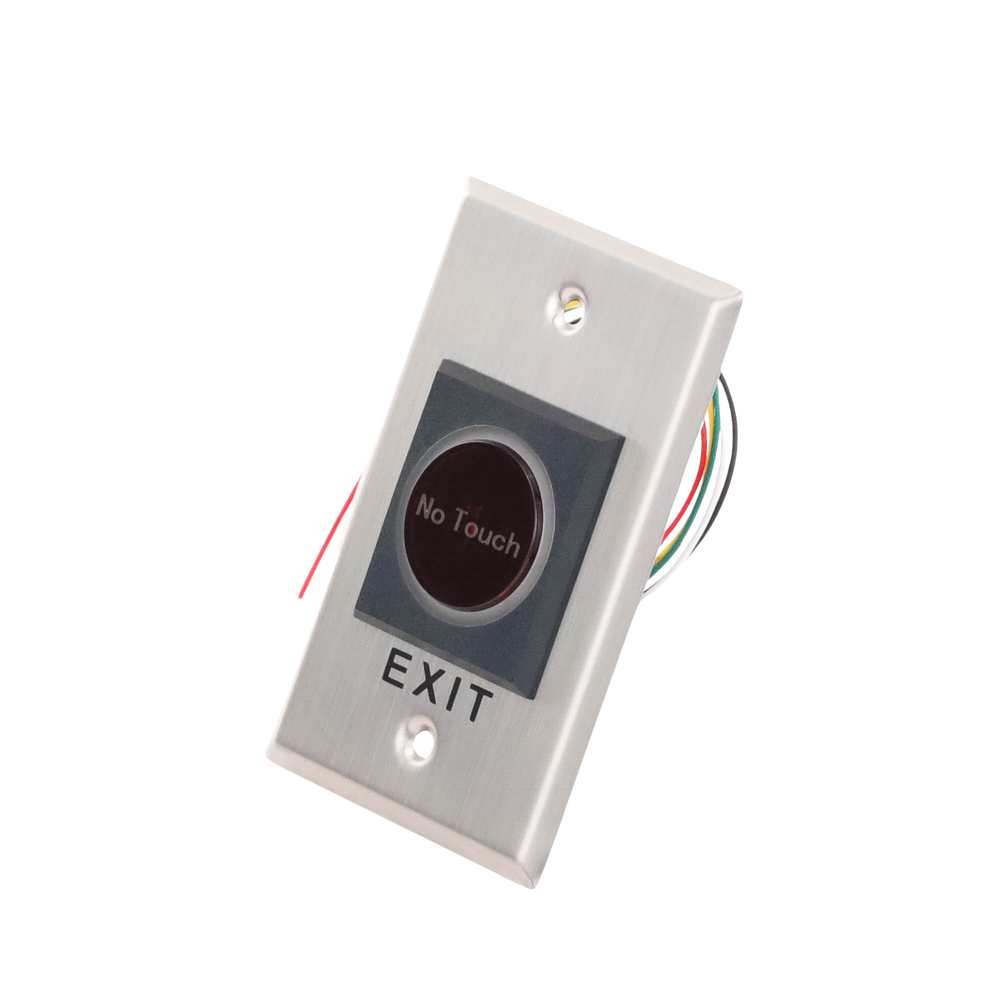 Botón Sin Contacto / Indicador LED / NO / NC / Interior / Acero Inoxidable - Image 4