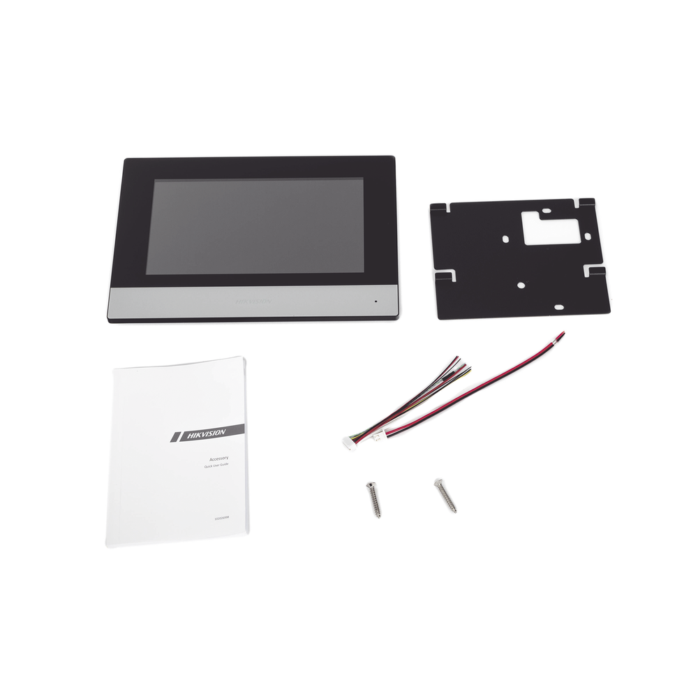 Monitor Hibrido IP WiFi Touch Screen 7" para DS-KIS303P / Vídeo en Vivo / PoE Estándar / Apertura Remota / Llamada Entre Monitores / Audio de dos vías / Policarbonato - Image 5