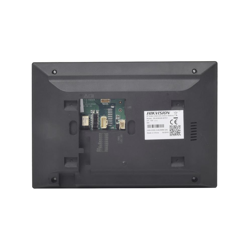 Monitor Hibrido IP WiFi Touch Screen 7" para DS-KIS303P / Vídeo en Vivo / PoE Estándar / Apertura Remota / Llamada Entre Monitores / Audio de dos vías / Policarbonato - Image 4