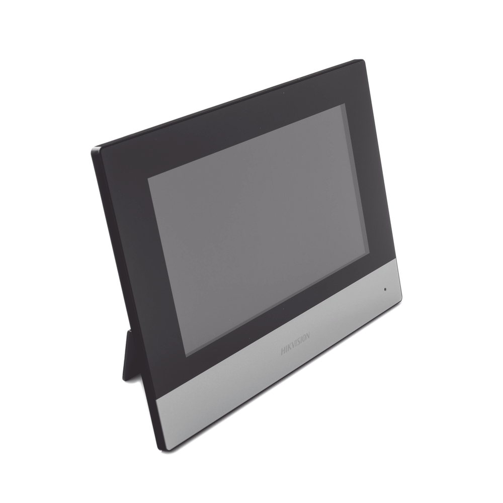 Monitor Hibrido IP WiFi Touch Screen 7" para DS-KIS303P / Vídeo en Vivo / PoE Estándar / Apertura Remota / Llamada Entre Monitores / Audio de dos vías / Policarbonato - Image 3