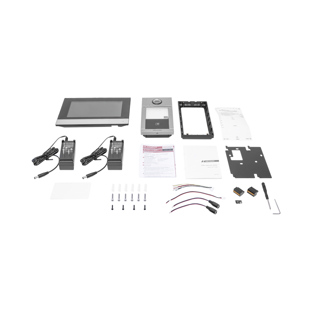 Kit de Videoportero IP WiFi con llamada a App de Smartphone (HikConnect) / Programación por Interfaz Web / Frente de calle IK08 & IP65 / Soporta PoE - Image 4