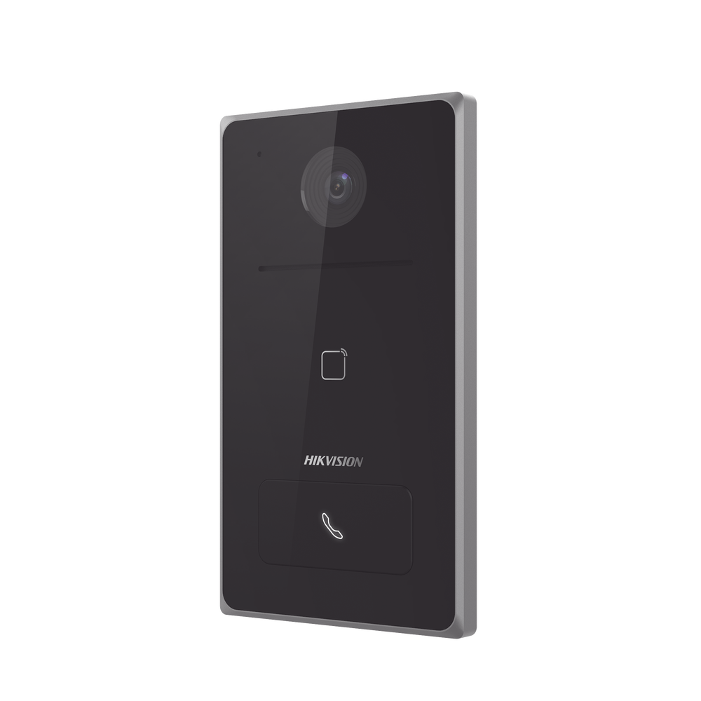 Frente de Calle METALICO PoE / Ángulo 129°H / NO requiere Monitor / PoE Estandar / IP65 / Apertura desde Hik-connect / Soporta 1 Departamento / Soporta Tarjetas Mifare / 1 Salida Relay - Image 2