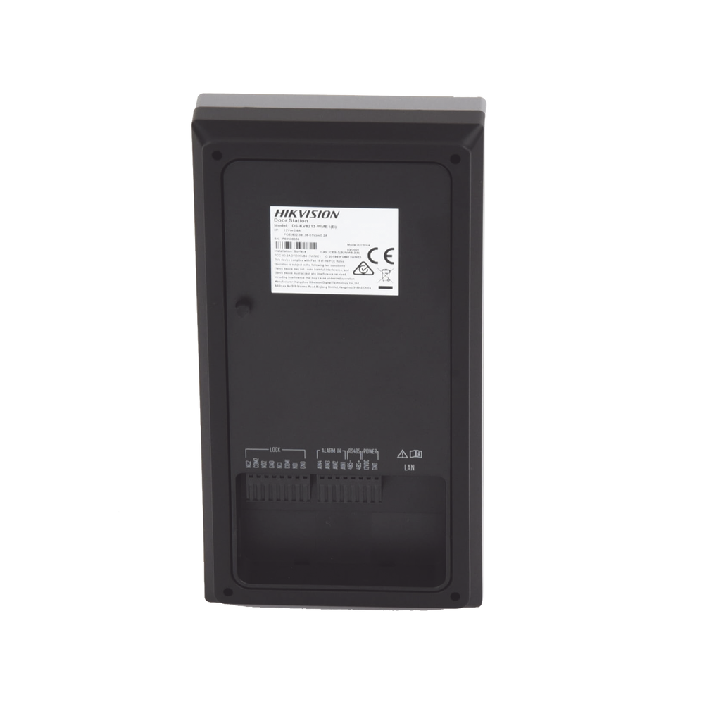 Videoportero IP (IP65 + IK08) con Llamada y apertura desde APP Hik-Connect / Soporta 2 Departamentos / PoE Estandar / Interfaz WEB para configuración / 2 puertas - Image 5