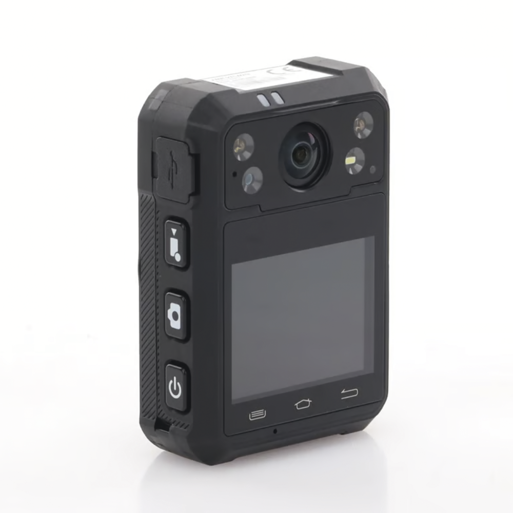Body Camera Portátil / Grabación a 1920 × 1080p / Pantalla Frontal 1.77" TFT / Conexión Remota 4G / WiFi / GPS / Fotos de Hasta 40 Megapixel / IP68 / H.265 / 128 GB de Almacenamiento / Microfono Integrado - Image 3
