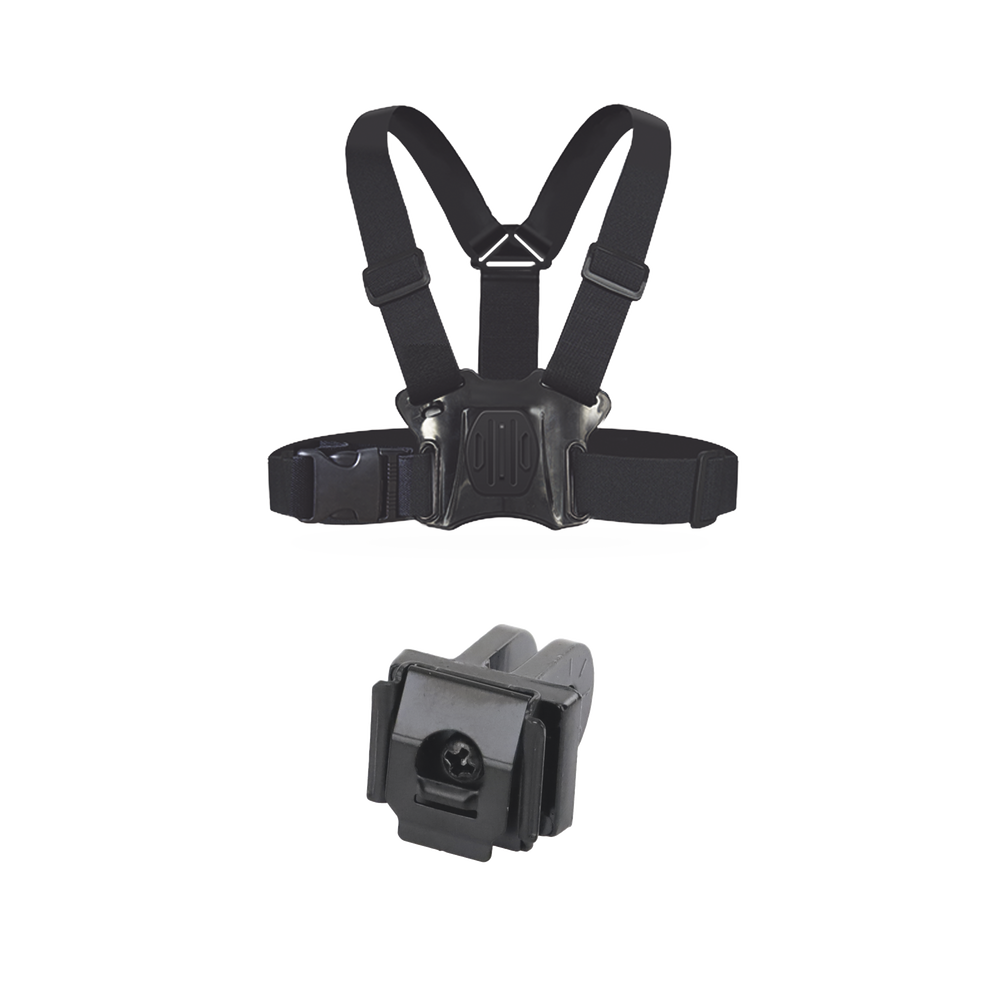 Kit de Arnes de Pecho y Adaptador para Body Cam HIKVISION / Compatible con DS-MH2311 y DS-MCW406.