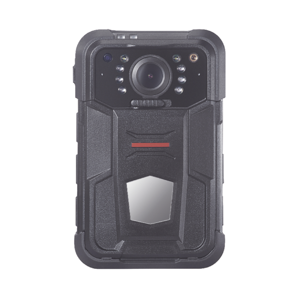 Body Camera Portátil / Grabación a 2K / Pantalla 2.4" LCD / IP67 / H.265 / 32 GB de Almacenamiento / GPS / WIFI / 3G y 4G / Fotos de Hasta 30 Megapixel / Micrófono Integrado