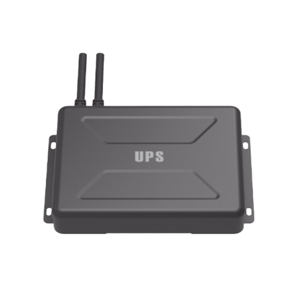 UPS Móvil para Grabadoras de Video Vehicular / Alimentación Ininterrumpida 67 Wh / Batería LiFePO4 7000 mAh / Entrada 12-36 VDC / Salida 9.6 VDC / Protección contra Sobretensión / Conectores Aviación 6 Pines