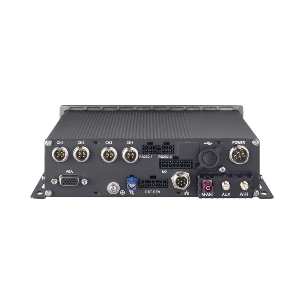 DVR Móvil 1080P / 4 Canales TURBO + 4 Canales IP / Soporta 4G / WiFi / GPS / Soporta HDD / Entrada y Salida de Alarmas / Salida de Vídeo - Image 2