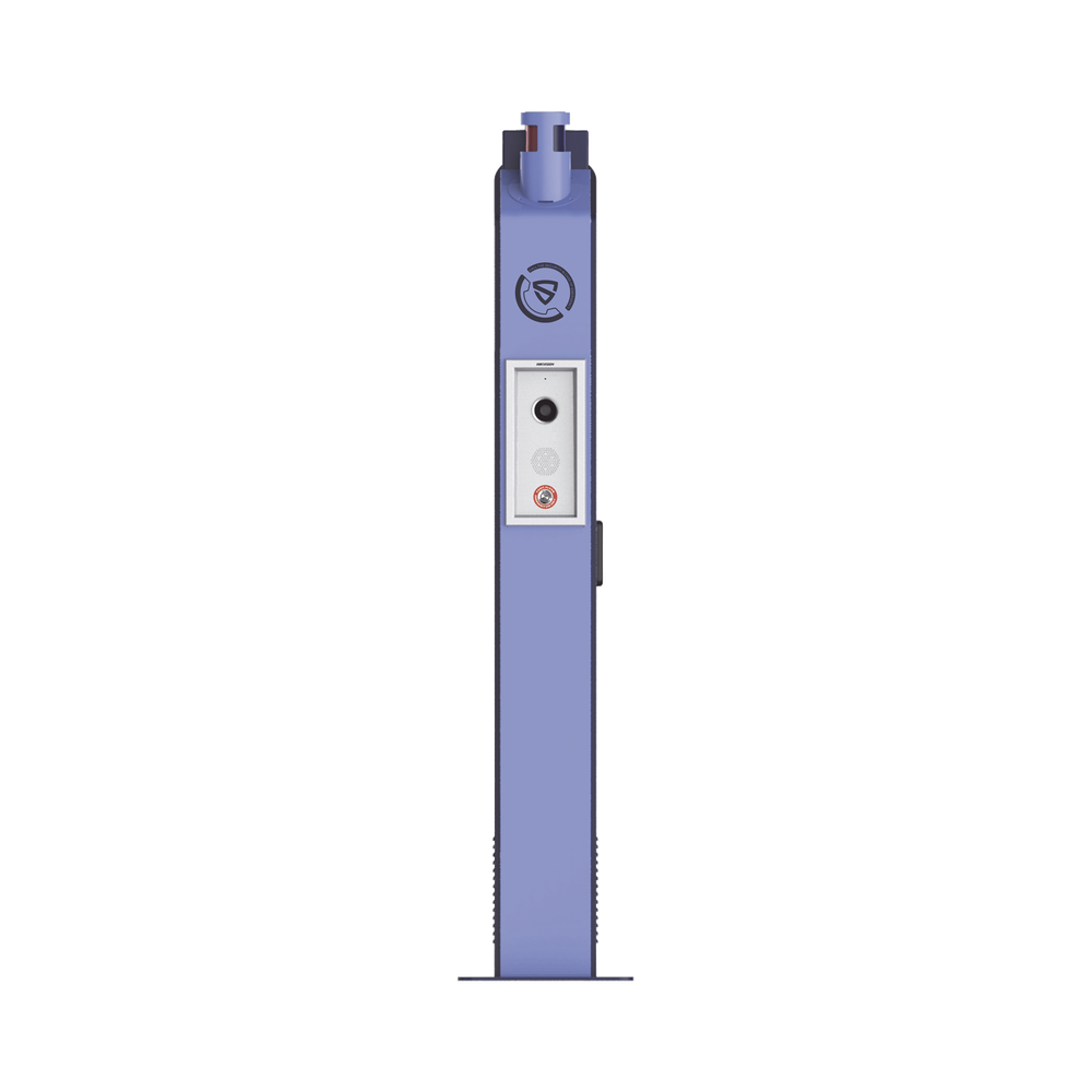 Estación de Pánico con Videollamada (Cámara de 2 Megapixel) / Sirena Integrada (Azul y Rojo) / Alarma Integrada / Protección IP65 - Image 4