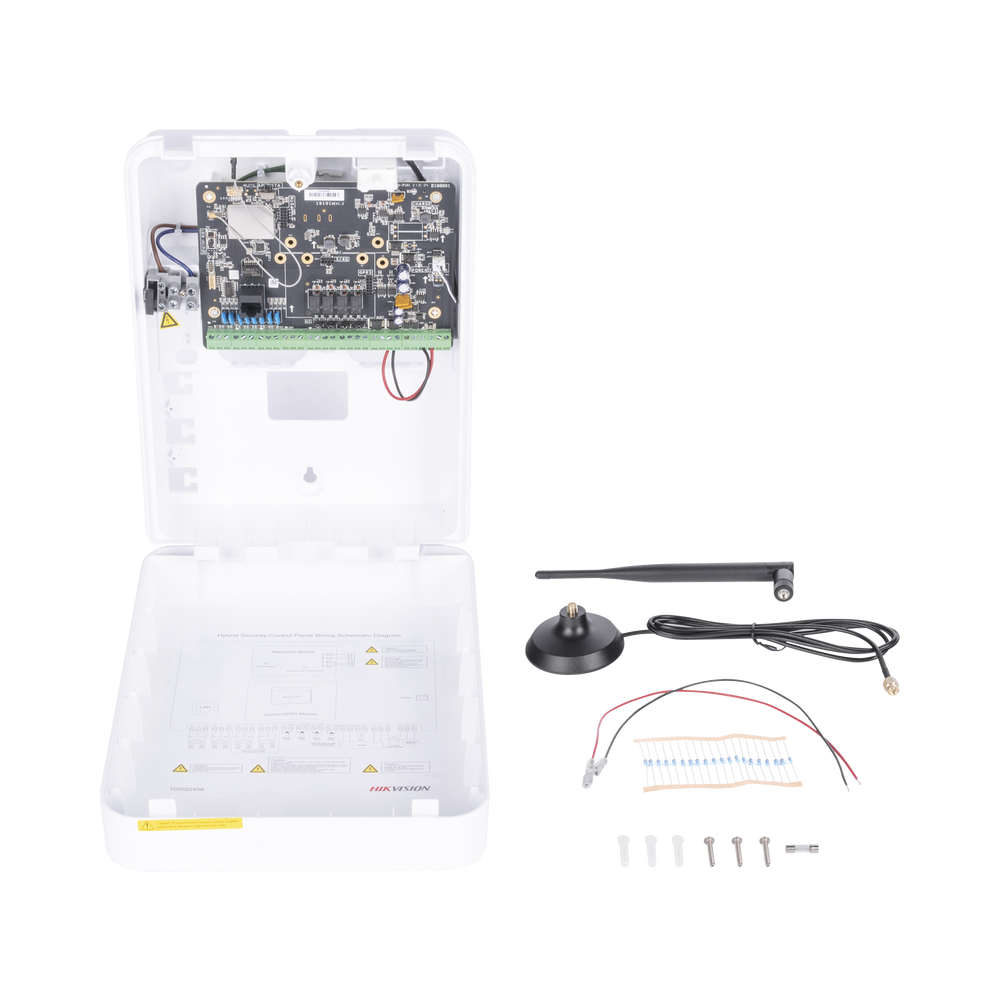 Panel de Alarma Híbrido IP (Versión 2.0) / Wi-Fi / (8 Zonas Cableadas Directas al Panel / 56 Zonas Expandibles: Inalámbricas o Cableadas por Medio de Módulos) / Soporta Integración de Batería de Respaldo - Image 3