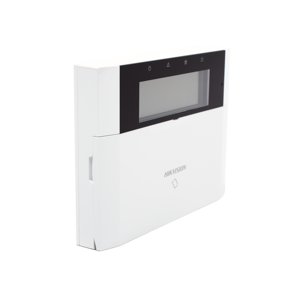 (AX HYBRID PRO) Teclado Compatible con el Panel Hybrid Pro Hikvision DS-PHA64-LP y DS-PHA64-LP(B) / Pantalla LCD / 2 zonas cableadas / 1 salida de alarma / 64 Llaveros - Image 3