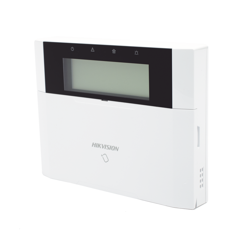(AX HYBRID PRO) Teclado Compatible con el Panel Hybrid Pro Hikvision DS-PHA64-LP y DS-PHA64-LP(B) / Pantalla LCD / 2 zonas cableadas / 1 salida de alarma / 64 Llaveros - Image 4
