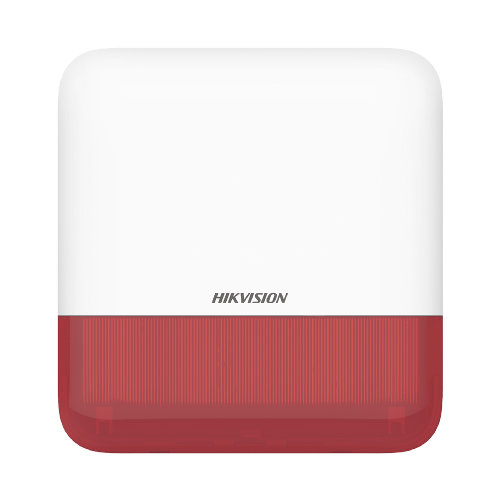 (AX PRO) Sirena Inalámbrica con Estrobo Rojo para Exterior IP65 / 110 dB - Image 2